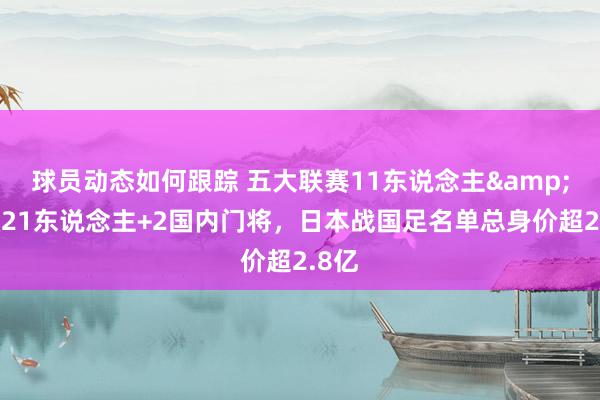 球员动态如何跟踪 五大联赛11东说念主&旅欧21东说念主+2国内门将，日本战国足名单总身价超2.8亿