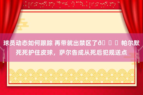 球员动态如何跟踪 再带就出禁区了😂帕尔默死死护住皮球，萨尔告成从死后犯规送点