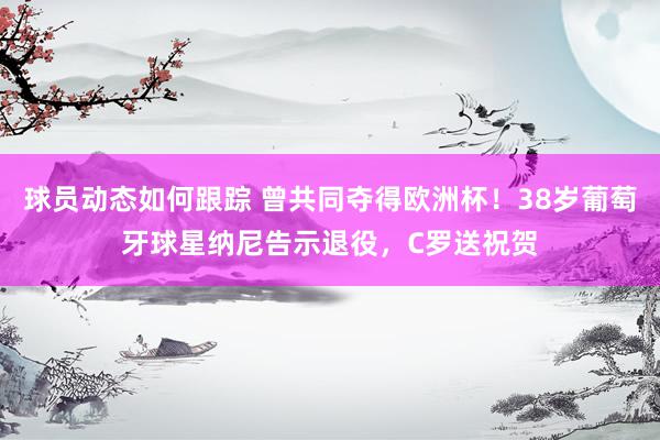 球员动态如何跟踪 曾共同夺得欧洲杯！38岁葡萄牙球星纳尼告示退役，C罗送祝贺