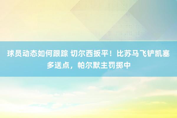 球员动态如何跟踪 切尔西扳平！比苏马飞铲凯塞多送点，帕尔默主罚掷中